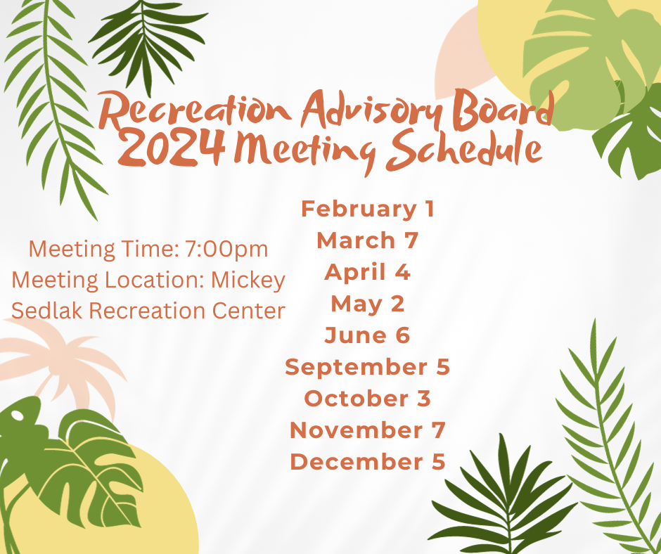 Recreation Advisory Commission Borough of Sayreville